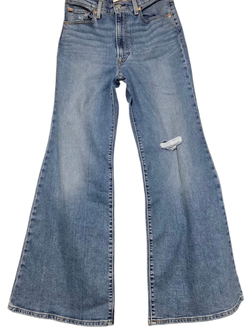 Levi’s Y2K high rise flare jeans 💙✨ NWT 30"x32" - Picture 2 of 3